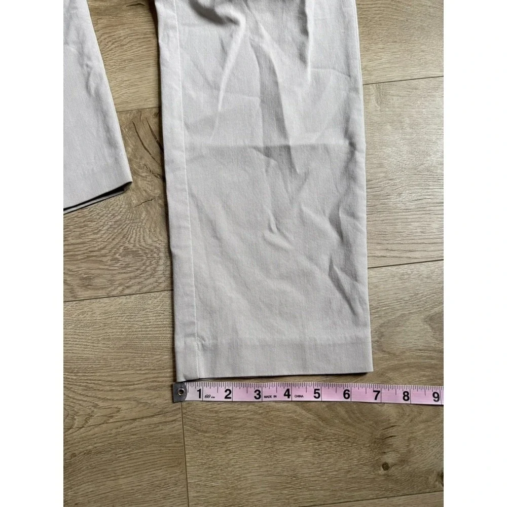 EUC Womens J Jill wearever‎ collection refined woven trousers stretch pants 10T